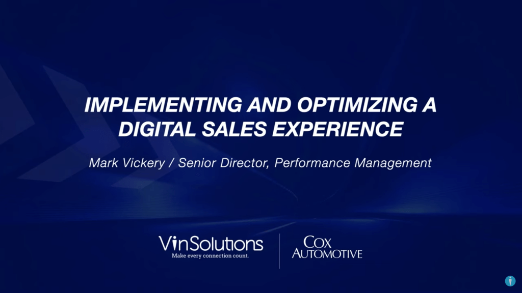 How to Implement and Optimize a Digital Sales Experience