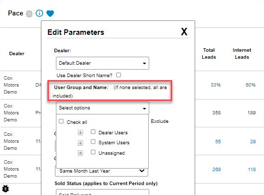 Insights Pace Report