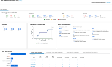 New Insights Report- Team Performance Dashboard